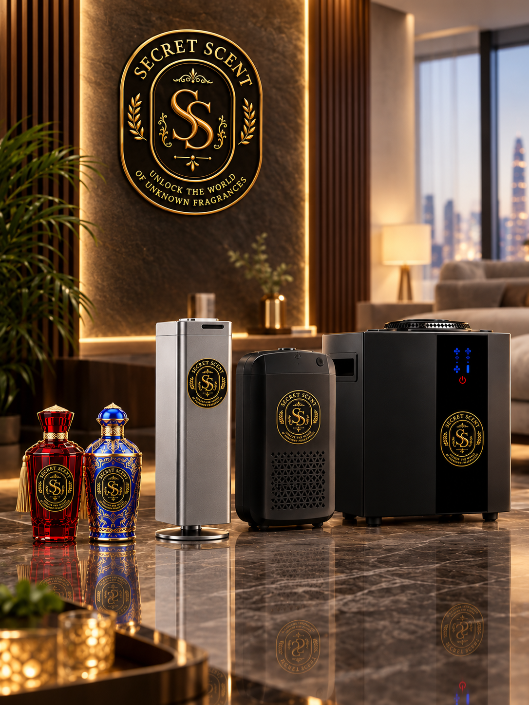 SECRET SCENT Luxury Diffuser Machines